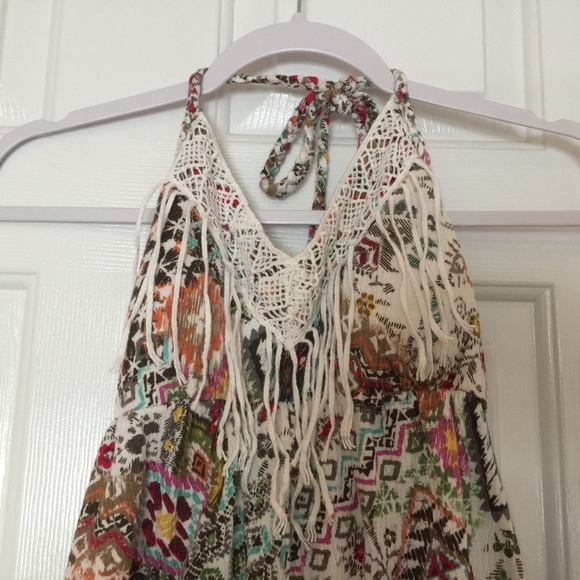 Bella du Jour Boho top multi-color sz small women - Picture 4 of 7
